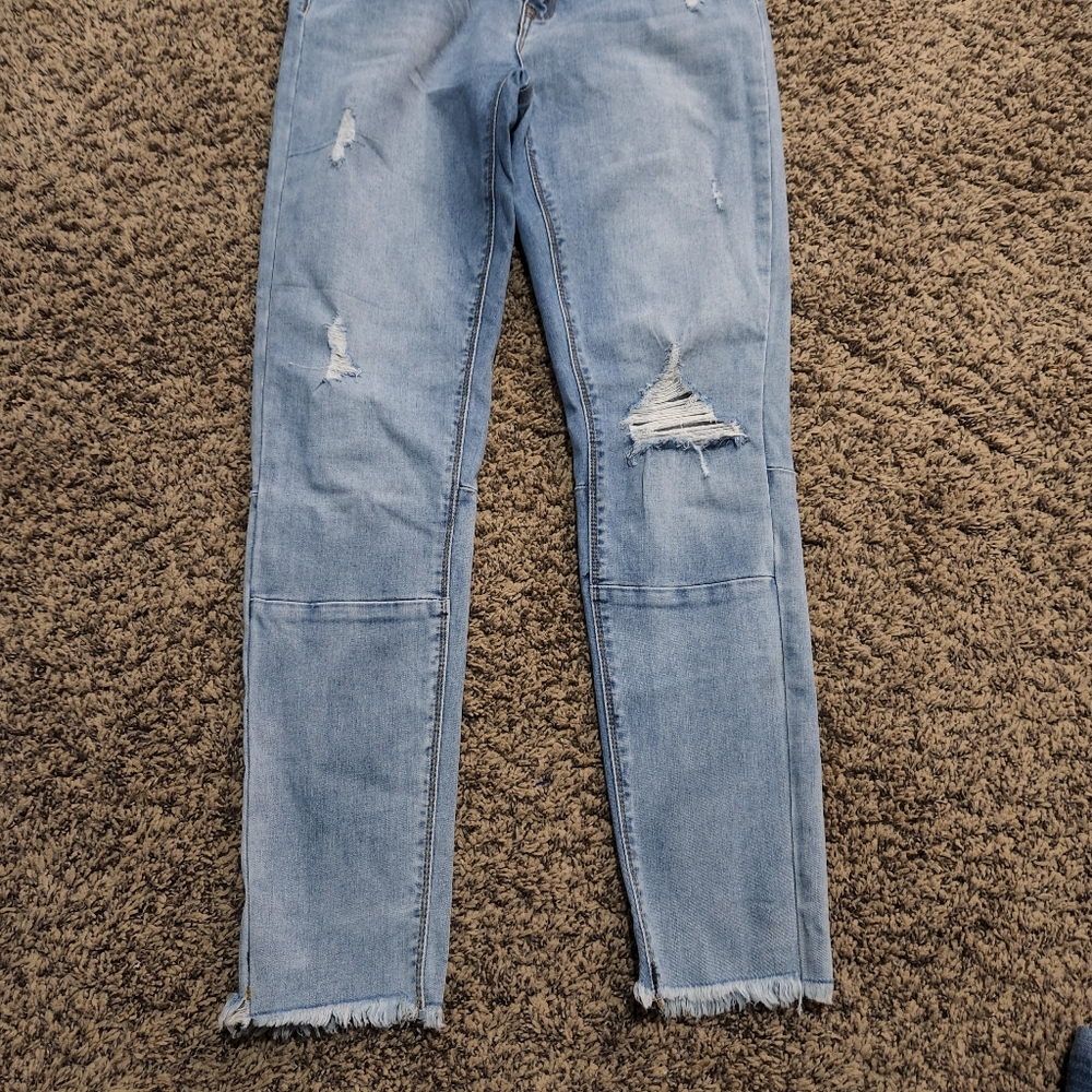 Urban Outfitters BDG Distressed Frayed Hem Denim Size 26 - Picture 6 of 10